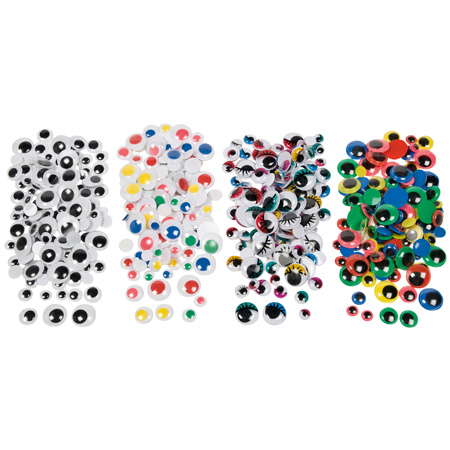 Arte tienda Kasper Ojos bailarines ; set 500 de diferentes tamaños