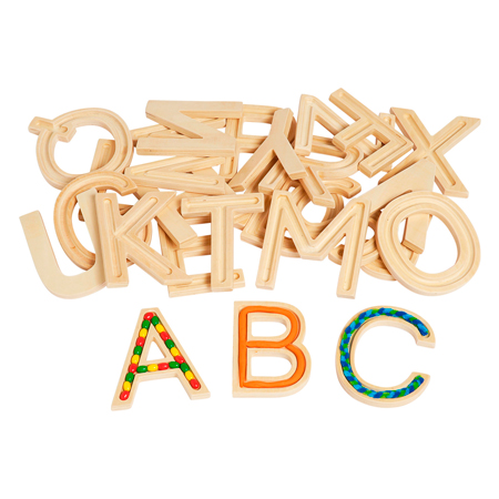 Material Didactico tienda Kasper Erfahrungsbuchstaben/ Abecedario sensorial