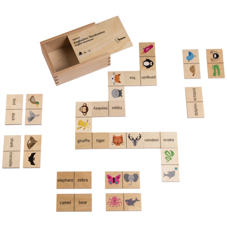 Material Didactico tienda Kasper domino de animales