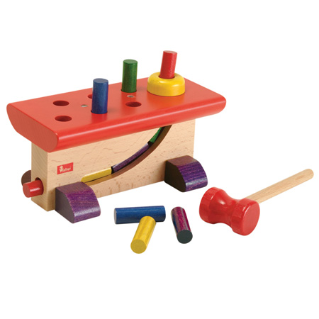 Material Didactico tienda Kasper juego para martillar de madera