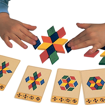 Material Didactico tienda Kasper Rauten Mosaik/ mosaicos de rombos