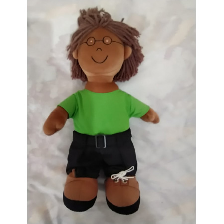 Material Didactico tienda Kasper muñeco Lars para vestir