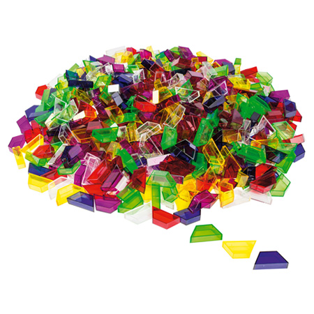 Material Didactico tienda Kasper Prismo Trapecios transparentes